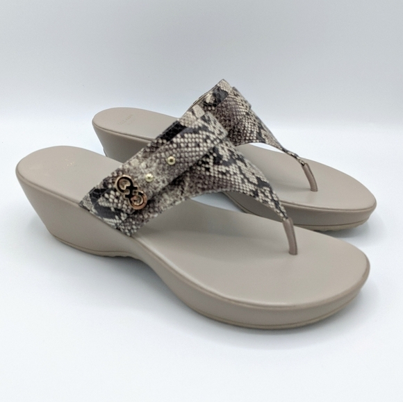 Cole Haan Shoes - Cole Haan Margate Slide II Grand OS Snake Print